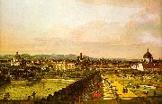Bernardo Berlotto View of Vienna from the Belvedere China oil painting reproduction